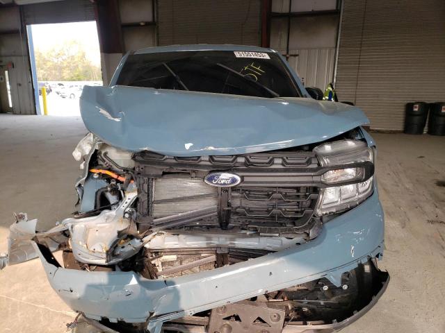 3FTTW8E35NRA11189 - 2022 FORD MAVERICK XL BLUE photo 5