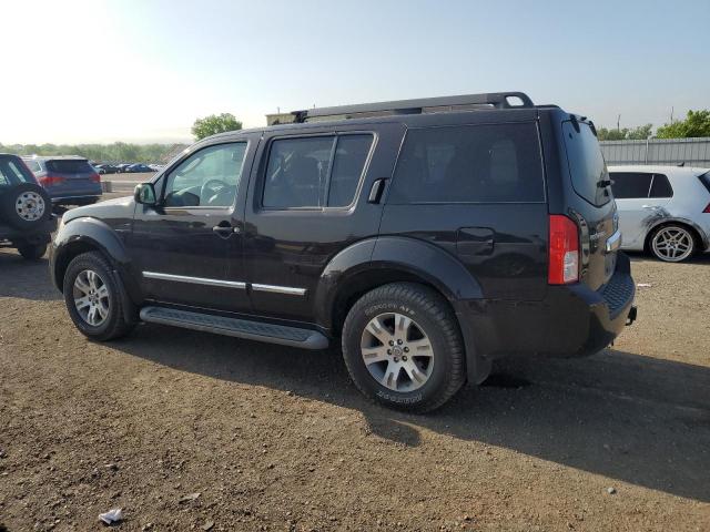 5N1AR1NB2CC603332 - 2012 NISSAN PATHFINDER S BLACK photo 2