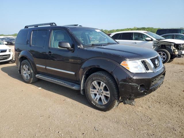5N1AR1NB2CC603332 - 2012 NISSAN PATHFINDER S BLACK photo 4