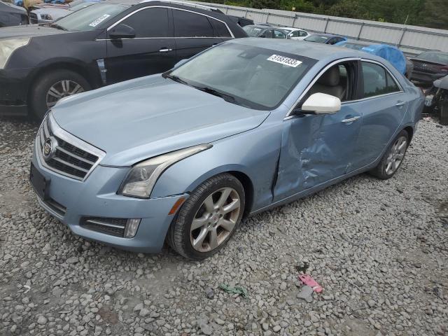 1G6AJ5S39D0155662 - 2013 CADILLAC ATS PERFORMANCE BLUE photo 1