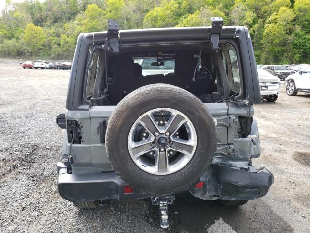 1C4HJXEG1MW824395 - 2021 JEEP WRANGLER U SAHARA CHARCOAL photo 6