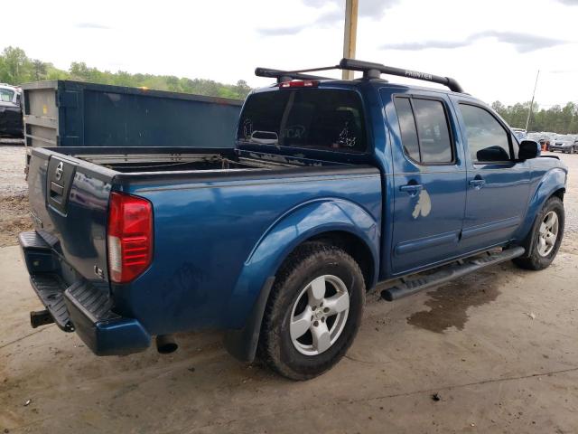 1N6AD07U05C406610 - 2005 NISSAN FRONTIER CREW CAB LE BLUE photo 3