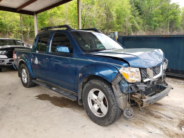 1N6AD07U05C406610 - 2005 NISSAN FRONTIER CREW CAB LE BLUE photo 4