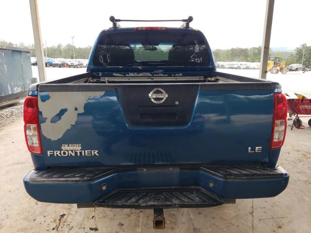 1N6AD07U05C406610 - 2005 NISSAN FRONTIER CREW CAB LE BLUE photo 6