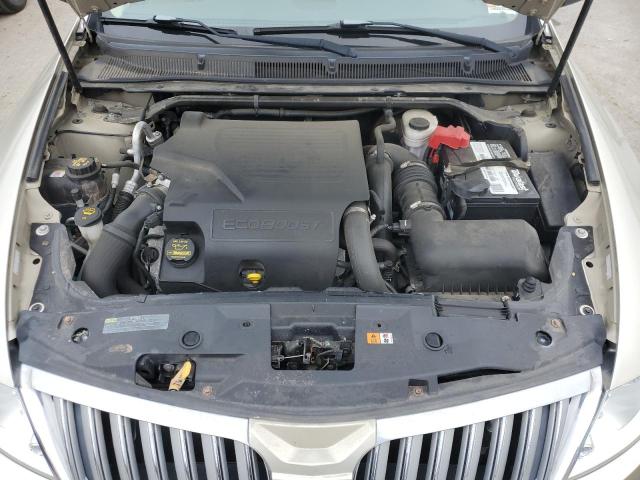 1LNHL9FT5AG604034 - 2010 LINCOLN MKS CREAM photo 11