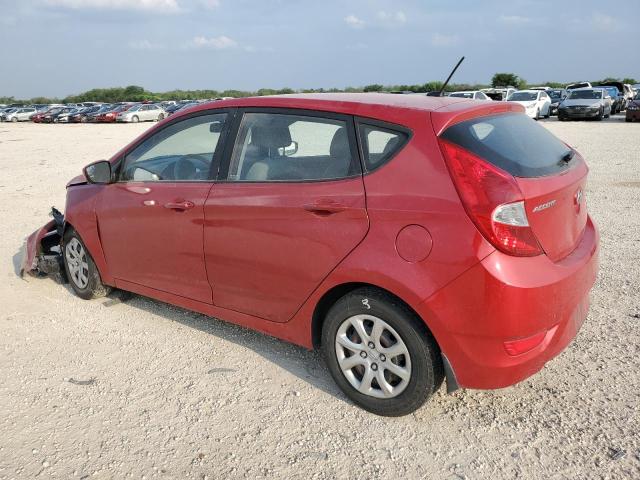 KMHCT5AE5EU161452 - 2014 HYUNDAI ACCENT GLS RED photo 2