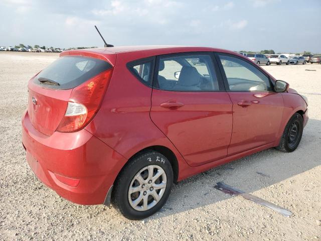 KMHCT5AE5EU161452 - 2014 HYUNDAI ACCENT GLS RED photo 3