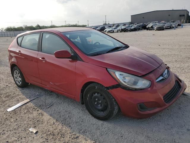 KMHCT5AE5EU161452 - 2014 HYUNDAI ACCENT GLS RED photo 4