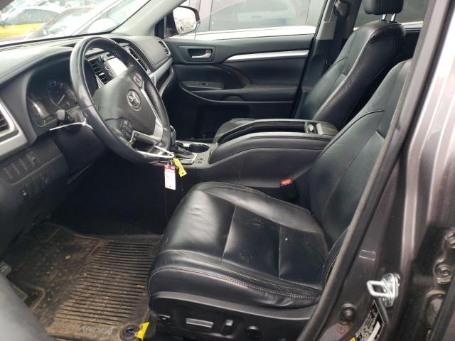 5TDJKRFH8GS281021 - 2016 TOYOTA HIGHLANDER XLE Boz foto 7