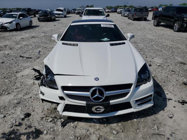 WDDPK3JA7GF117301 - 2016 MERCEDES-BENZ SLK 300 WHITE photo 5