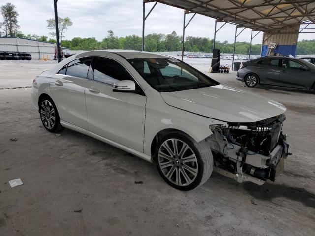 WDDSJ4EB8JN601917 - 2018 MERCEDES-BENZ CLA 250 WHITE photo 4