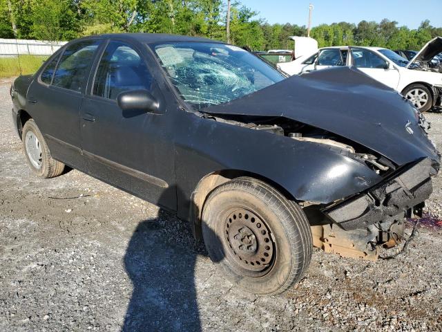 1G1JC52F437304124 - 2003 CHEVROLET CAVALIER BLACK photo 4