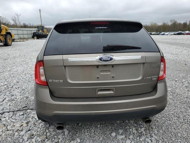 2FMDK4KC2DBA88429 - 2013 FORD EDGE LIMITED GRAY photo 6