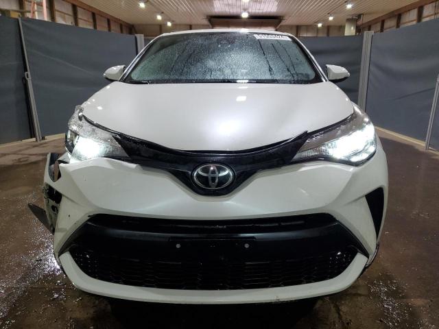 JTNKHMBX3M1127646 - 2021 TOYOTA C-HR XLE WHITE photo 5