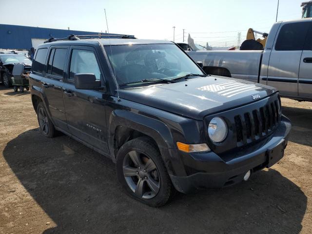 1C4NJRAB7FD370337 - 2015 JEEP PATRIOT BLACK photo 4