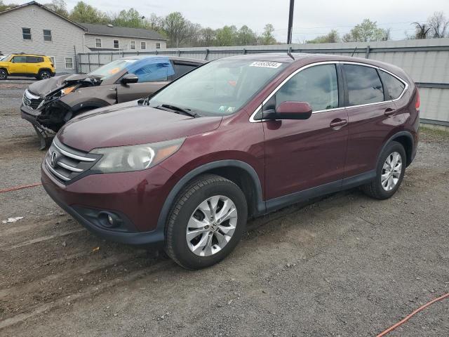 5J6RM4H53EL072426 - 2014 HONDA CR-V EX MAROON photo 1