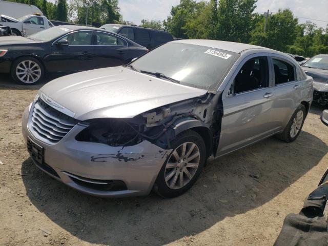 1C3CCBBB0DN593838 - 2013 CHRYSLER 200 TOURING SILVER photo 1