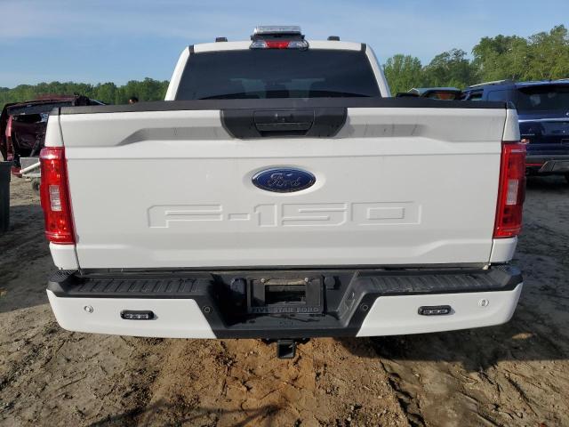 1FTFW1E50MFD11109 - 2021 FORD F150 SUPERCREW WHITE photo 6