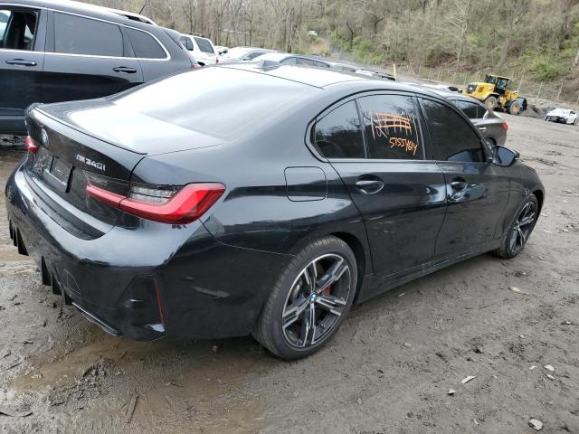 3MW49FF00R8D79566 - 2024 BMW M340XI BLACK photo 3
