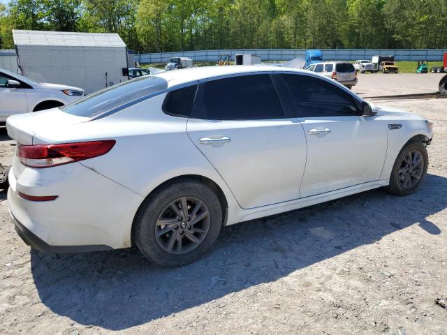 5XXGT4L36LG384677 - 2020 KIA OPTIMA LX WHITE photo 3