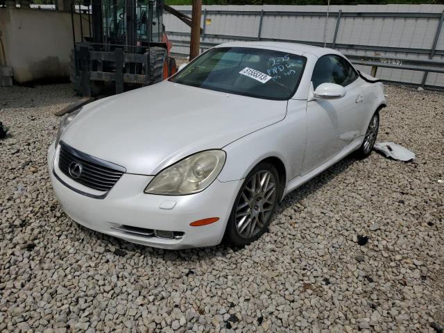 JTHFN45Y289016434 - 2008 LEXUS SC 430 WHITE photo 1