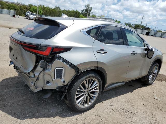 JTJHGCEZ2N5000354 - 2022 LEXUS NX 350 SILVER photo 3