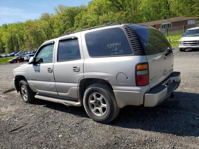 1GKEK63U05J144400 - 2005 GMC YUKON DENALI SILVER photo 2