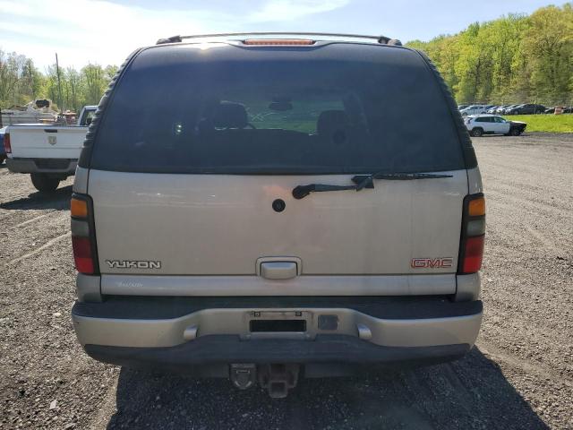 1GKEK63U05J144400 - 2005 GMC YUKON DENALI SILVER photo 6