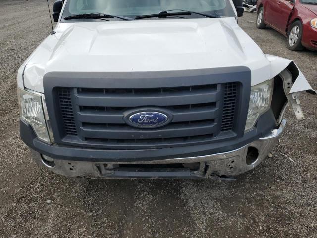 1FTRF12869KB72811 - 2009 FORD F150 WHITE photo 11