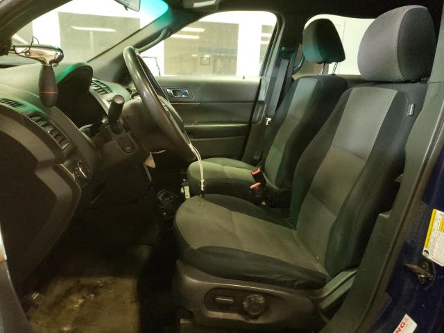 1FM5K8AR7EGA65417 - 2014 FORD EXPLORER POLICE INTERCEPTOR BLUE photo 7