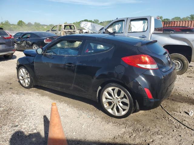 KMHTC6AD8CU068953 - 2012 HYUNDAI VELOSTER BLACK photo 2