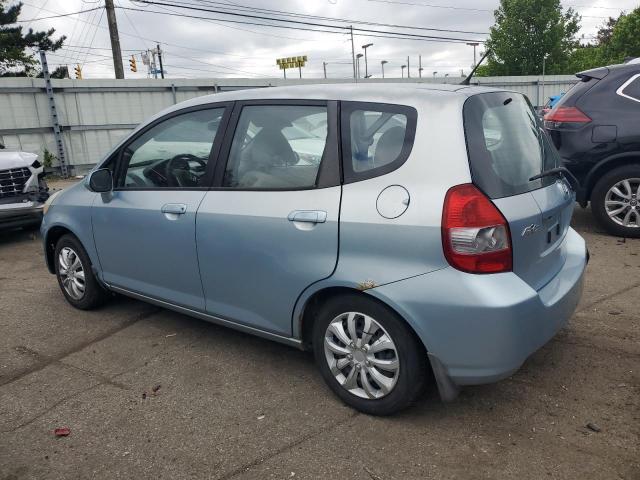 JHMGD38497S013984 - 2007 HONDA FIT BLUE photo 2