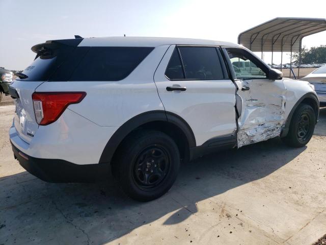 1FM5K8AB8LGC63262 - 2020 FORD EXPLORER POLICE INTERCEPTOR WHITE photo 3