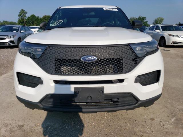 1FM5K8AB8LGC63262 - 2020 FORD EXPLORER POLICE INTERCEPTOR WHITE photo 5