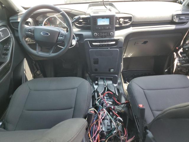 1FM5K8AB8LGC63262 - 2020 FORD EXPLORER POLICE INTERCEPTOR WHITE photo 8