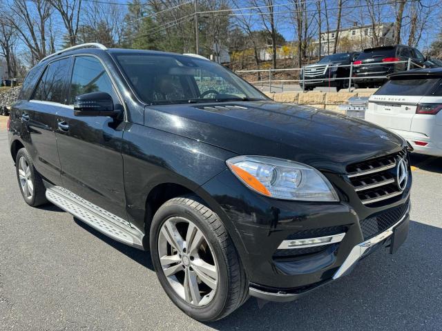 4JGDA5HB6FA609934 - 2015 MERCEDES-BENZ ML 350 4MATIC BLACK photo 4