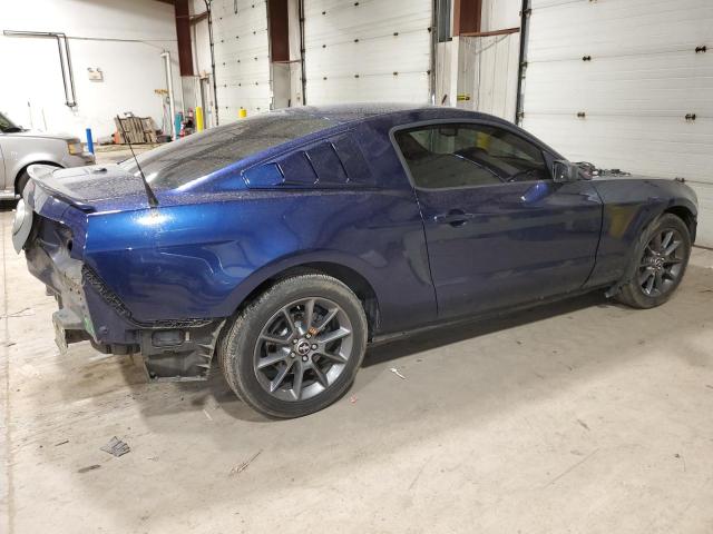 1ZVBP8AM5C5220940 - 2012 FORD MUSTANG BLUE photo 3