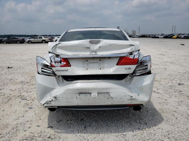 1HGCR3F81FA018299 - 2015 HONDA ACCORD EXL WHITE photo 6