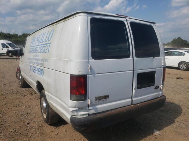 1FTNS24LX3HB34102 - 2003 FORD ECONOLINE E250 VAN WHITE photo 3