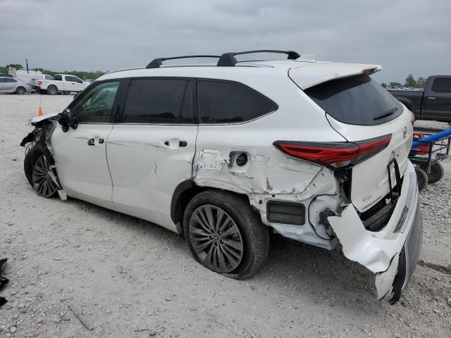 5TDFZRBH9LS016271 - 2020 TOYOTA HIGHLANDER PLATINUM WHITE photo 2