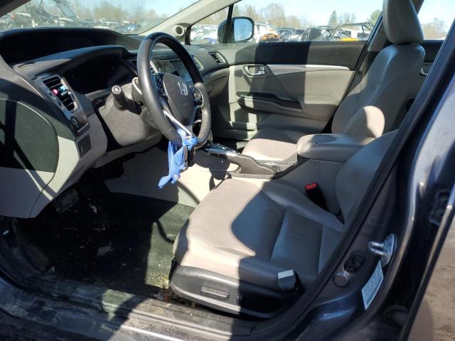 2HGFB2F98EH510008 - 2014 HONDA CIVIC EXL 灰色 照片 7