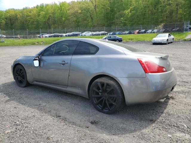 JNKCV64E98M107560 - 2008 INFINITI G37 BASE GRAY photo 2