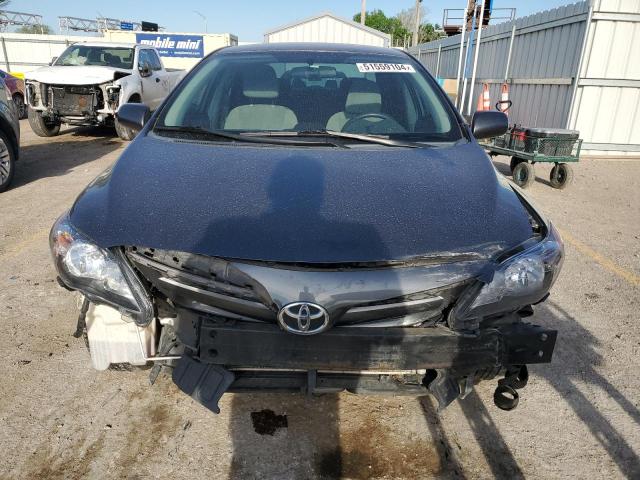 2T1BU4EE4CC830144 - 2012 TOYOTA COROLLA BASE CHARCOAL photo 5