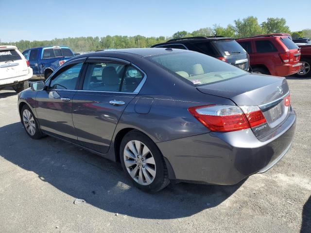 1HGCR2F88EA137704 - 2014 HONDA ACCORD EXL GRAY photo 2