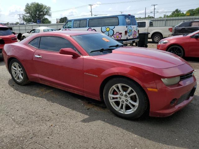 2G1FB1E36E9266724 - 2014 CHEVROLET CAMARO LT RED photo 4