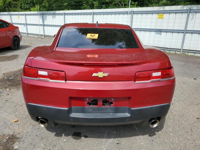 2G1FB1E36E9266724 - 2014 CHEVROLET CAMARO LT RED photo 6