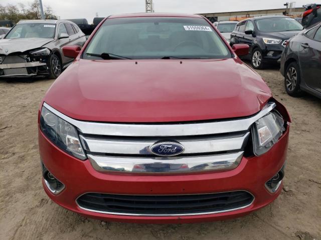 3FAHP0JA3AR421742 - 2010 FORD FUSION SEL RED photo 5