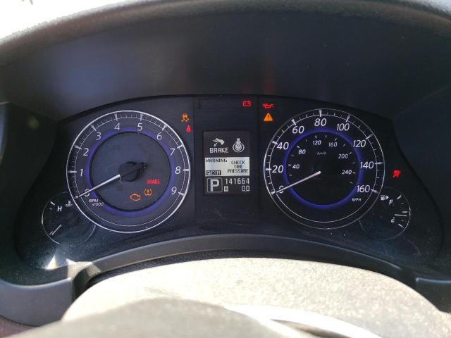 JN1AJ0HP1BM802350 - 2011 INFINITI EX35 BASE Շագանակագույն լուսանկար 9