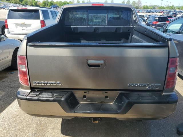 5FPYK16559B105970 - 2009 HONDA RIDGELINE RTL TAN photo 6