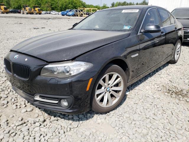 WBA5A7C53FD628913 - 2015 BMW 528 XI Czarny zdjęcie 1